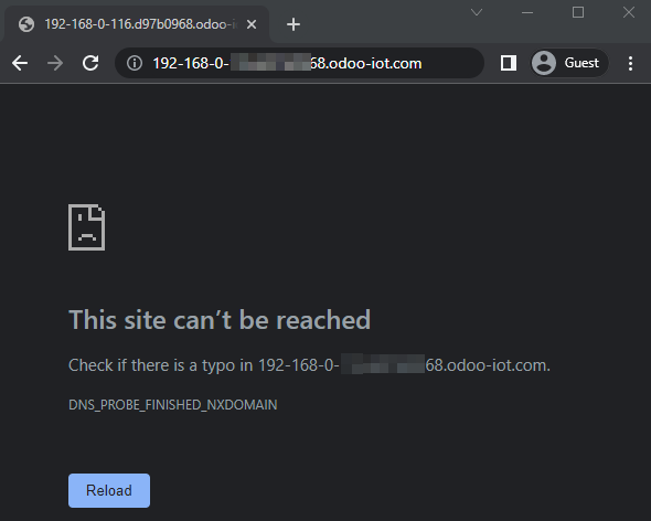 Vấn đề DNS trên trình duyệt Chrome trên Windows 10.
