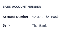 Cấu hình tạp chí của tài khoản ngân hàng